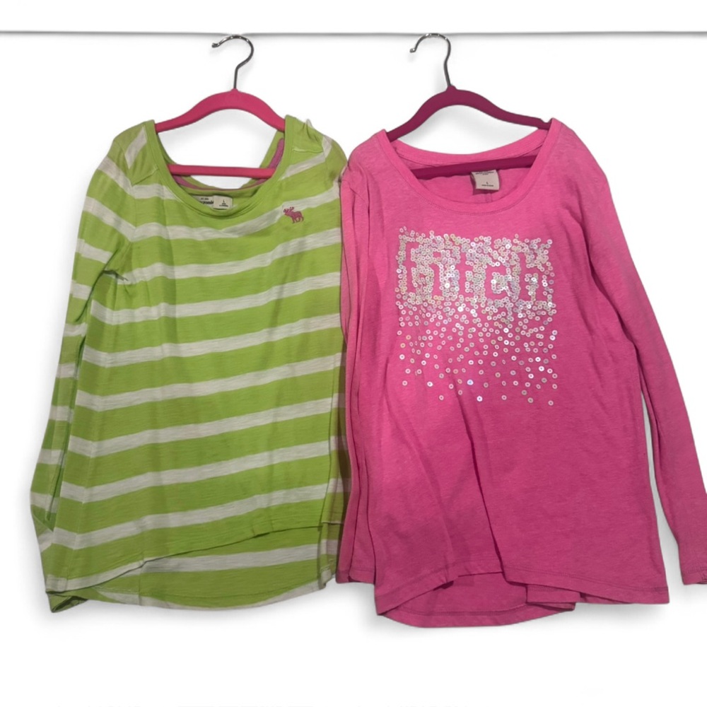 abercrombie and fitch kids long sleeve tops bundle